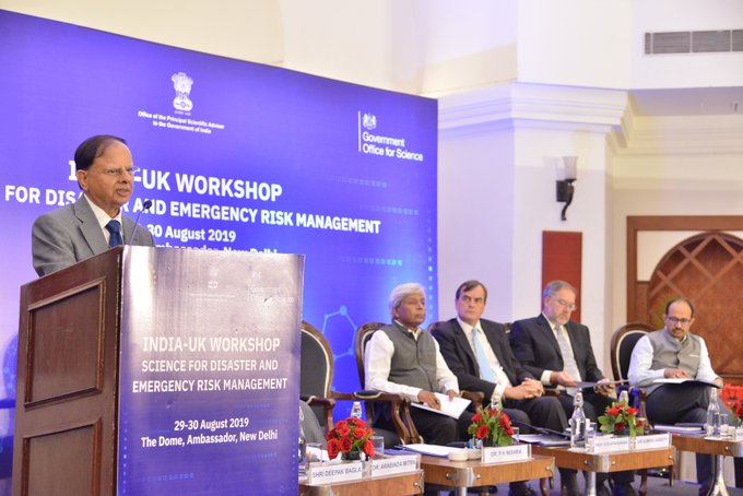 India-UK workshop on Science for Disaster and Emergency Risk Management decoding=