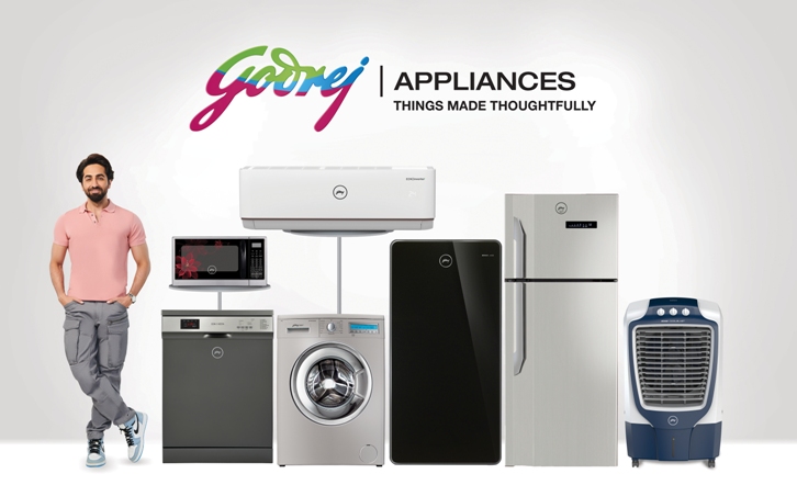 Godrej Appliances onboards Bollywood star Ayushmann Khurrana as Brand Ambassador decoding=
