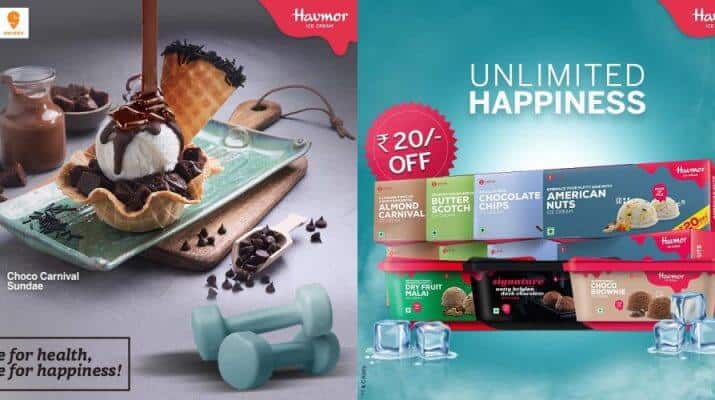Havmor Ice Cream Partners with Dunzo for Delivery Services decoding=