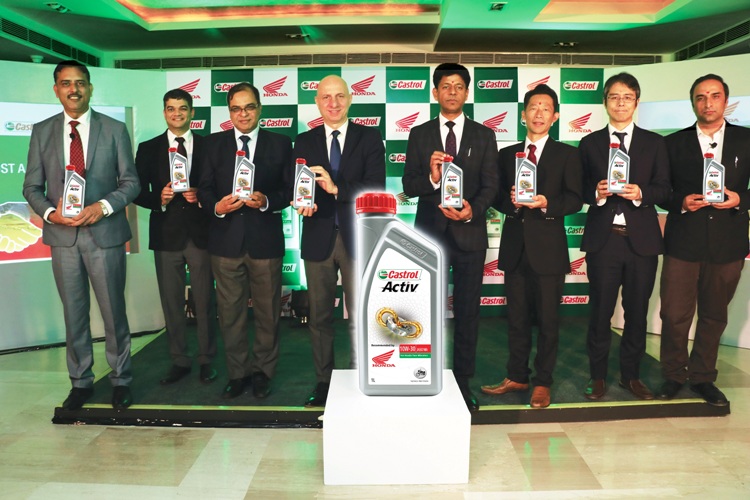 Honda 2Wheelers India and Castrol India ink strategic partnership decoding=