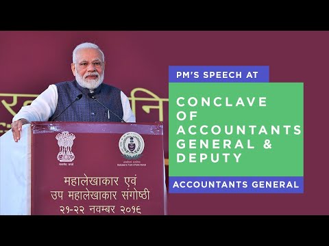 PM addresses Conclave of Accountants General and Deputy Accountants General decoding=