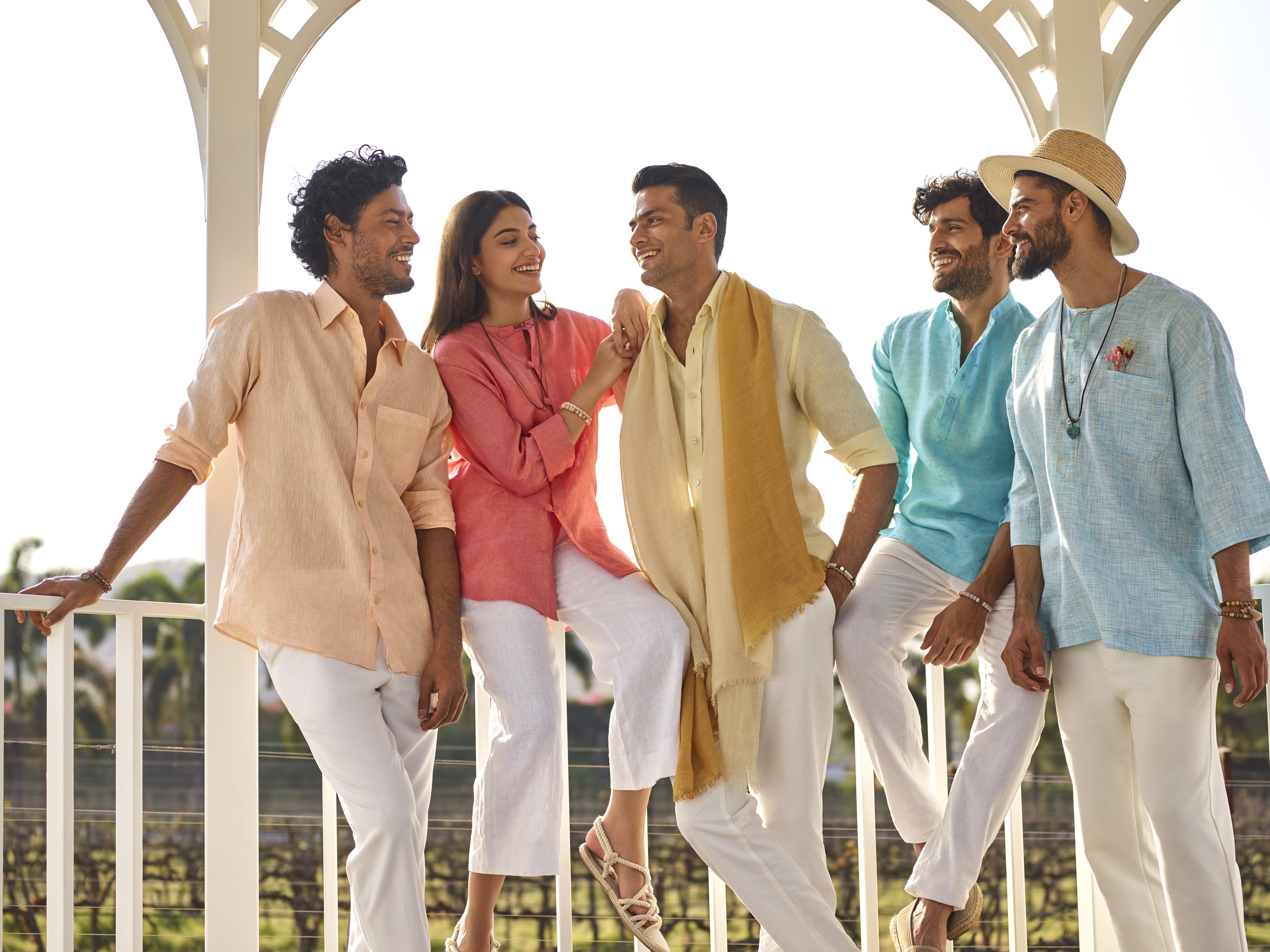 Rejoice Work and Leisure in cool fashion summer with Raymond Linen decoding=