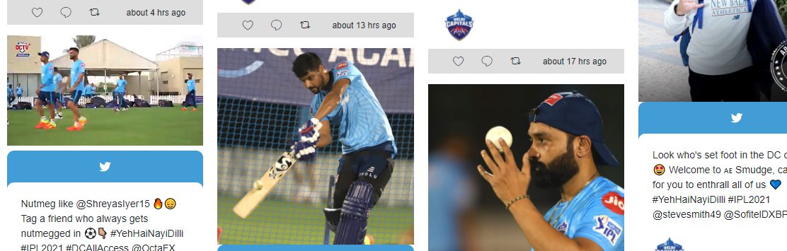 “Feeling on top of the world,” says Shreyas Iyer after rejoining the Delhi Capitals team decoding=