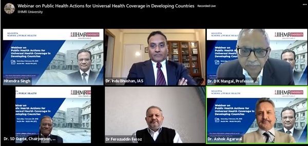 afghanistan-and-india-participate-in-iihmr-universitys-talk-on-public-health