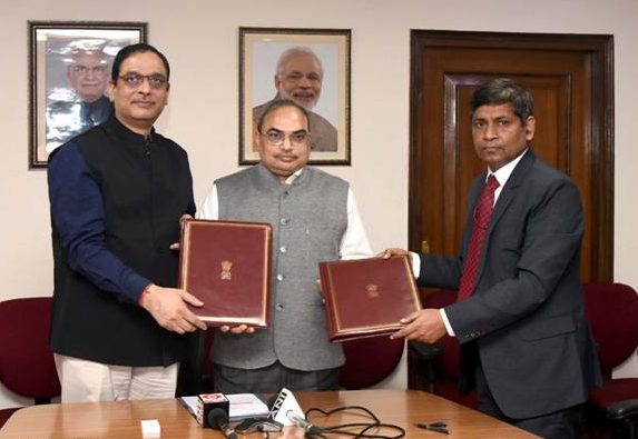 MCA & CBIC sign MoU for exchange of data for enhancing Ease of Doing Business in India decoding=