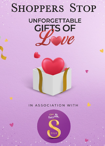 Shoppers Stop collaborates with Cadbury Dairy Milk Silk to sweeten your Valentine’s Day decoding=