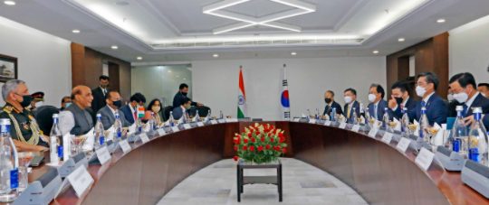 Rajnath Singh and his Korean counterpart meet to strengthen bilateral defence partnership decoding=