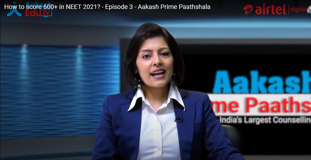 Aakash Educational Services Limited partners with Airtel DTH to bring Crash Course on TV for JEE Main (April) applicants at just Rs 8.23 / day decoding=