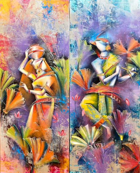 Kolkata’s  Artist Swati Pasari braving the pandemic Captivating Canvases, June 8th to 14th 2020 decoding=