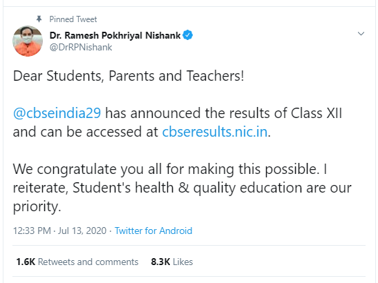 cbsc-result-out-2020