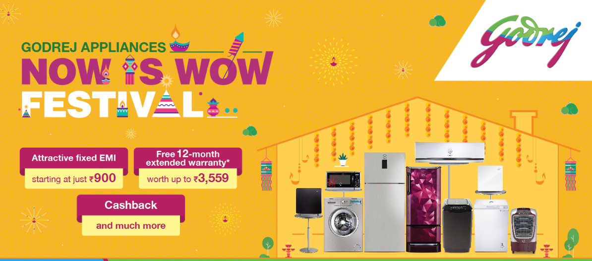 Godrej launches ‘NOW is WOW’ FESTIVAL decoding=