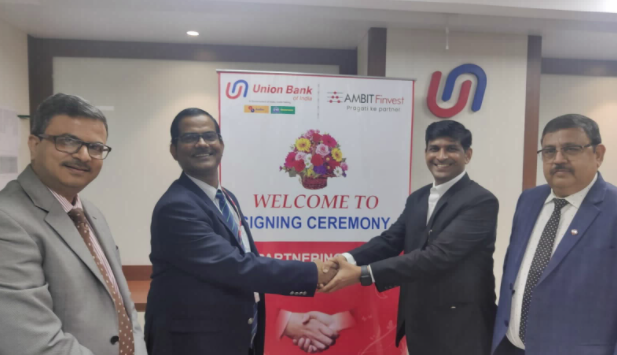 Ambit Finvest Pvt. Ltd. partners with Union Bank of India for Co-Lending to MSMEsa decoding=