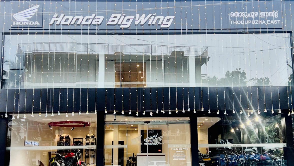 Honda Motorcycle and Scooter India Inaugurates BigWing in Thodupuzha (Kerala) decoding=
