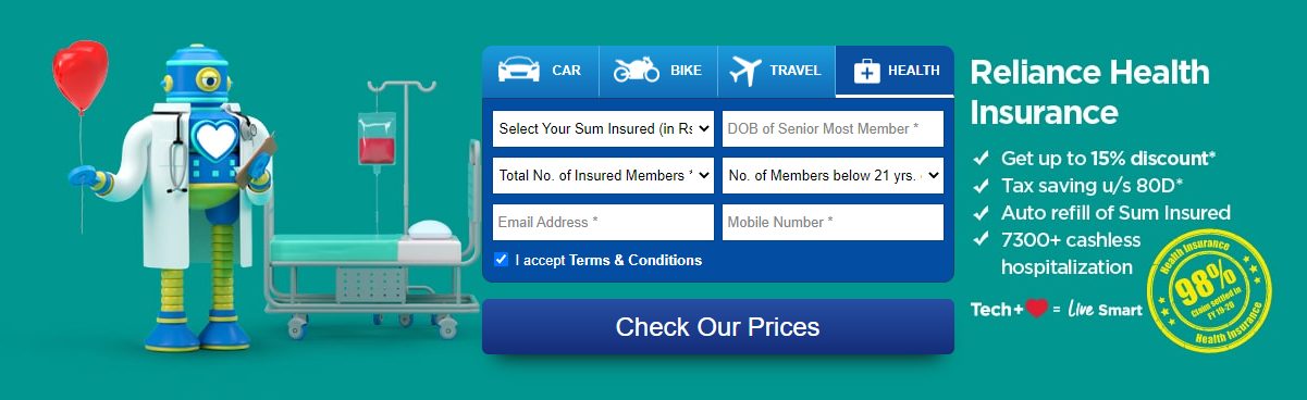 RELIANCE GENERAL INSURANCE INTRODUCES RELIANCE HEALTH SUPER TOP-UP POLICY WITH COVERAGE OF ₹1 Crore + decoding=