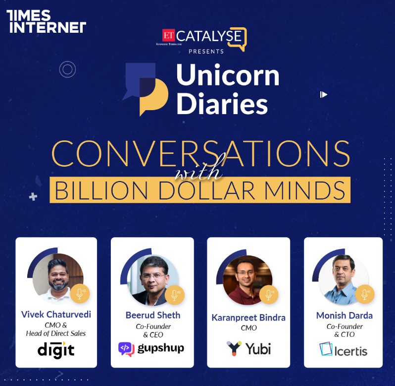 ET Catalyse presents Unicorn Diaries: Billion-Dollar Conversations with India’s Biggest Unicorns decoding=