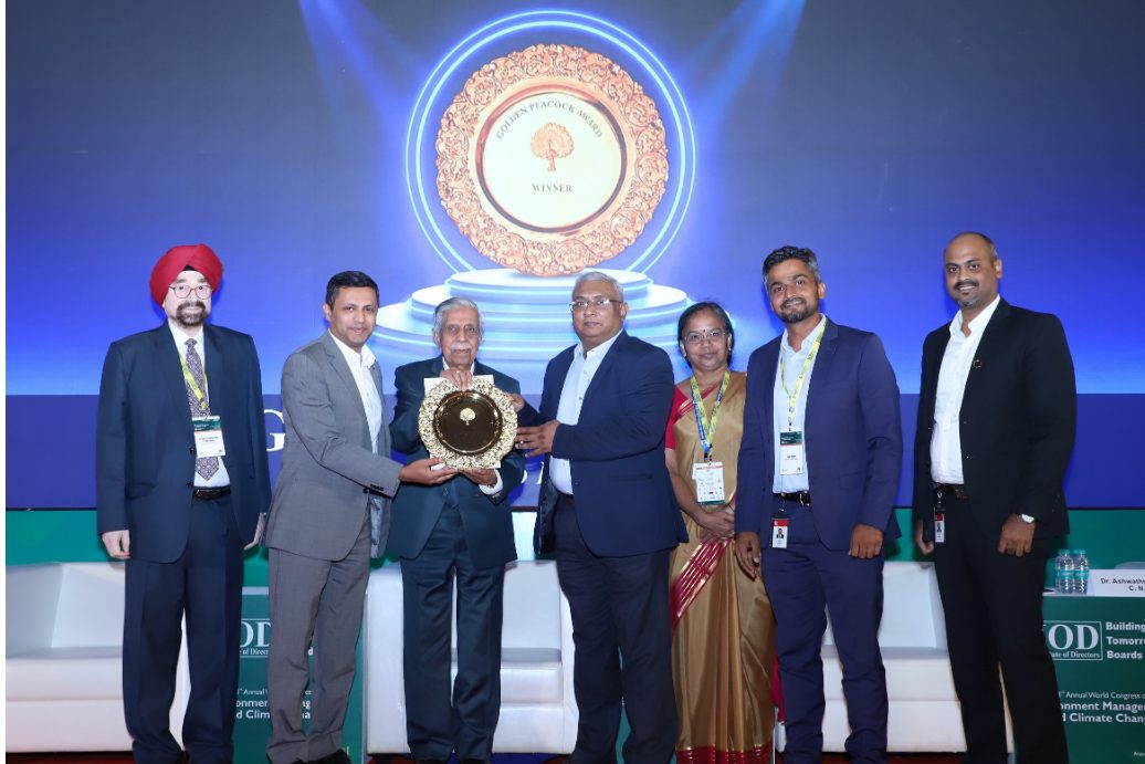 Cummins India Limited wins the prestigious Golden Peacock Occupational Health and Safety Award 2022 decoding=