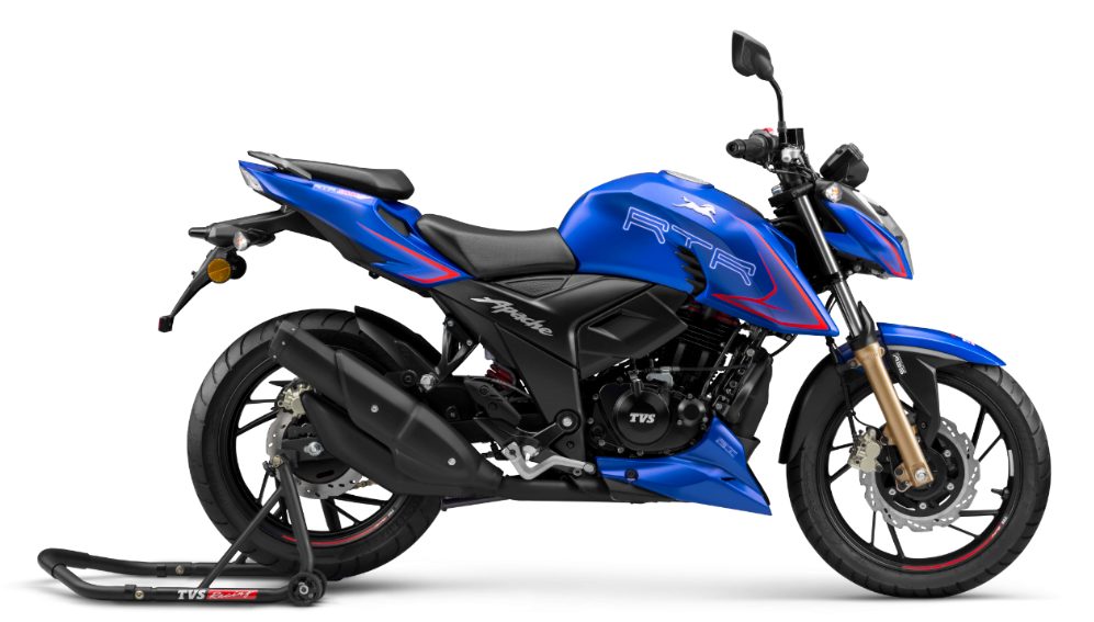 TVS Motor Company launches the 2021 TVS Apache RTR 160 4V decoding=