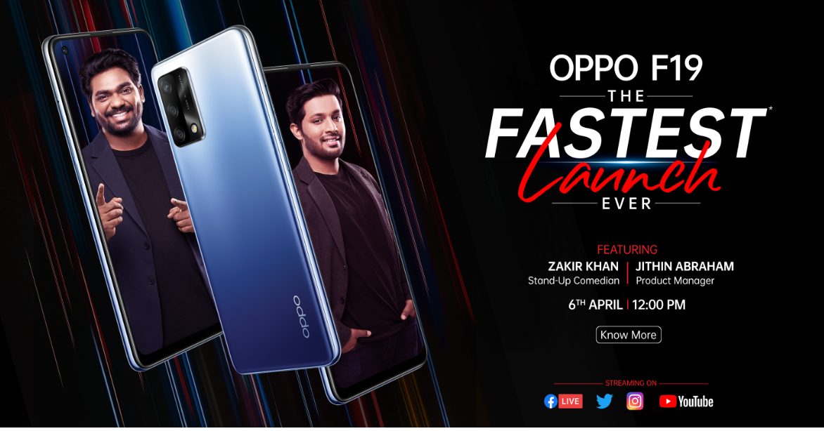 OPPO all set to launch F19, the sleekest smartphone with 5000mAh battery decoding=