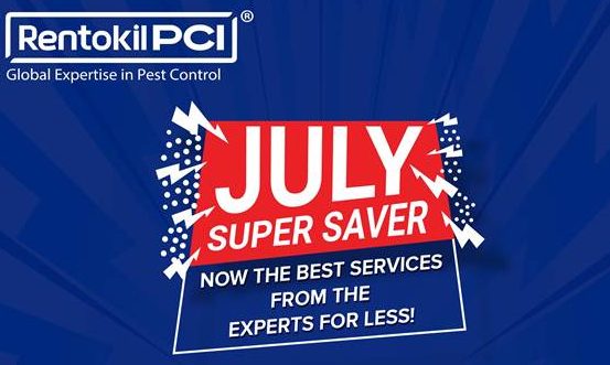 Rentokil PCI launches July Super Saver Campaign for Residential Customers – Brings in Exciting Offers on Pest Control and Disinfection Services decoding=
