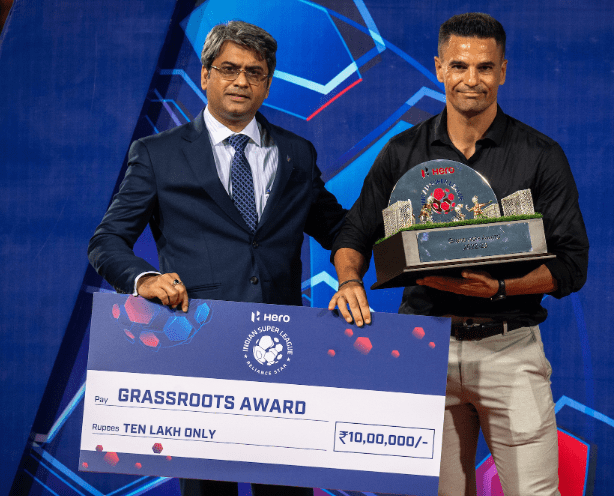FC Goa win Hero ISL Grassroots Award for the 2022-23 season decoding=