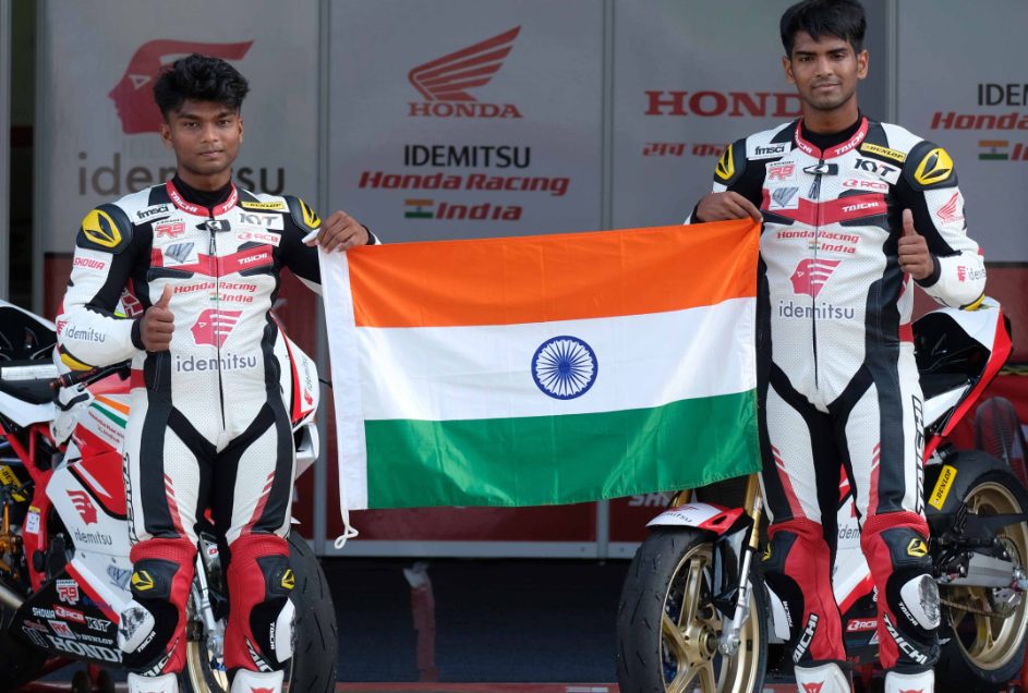Honda Racing India Team arrives in Malaysia for the penultimate round of Asia Road Racing Championship 2022 decoding=