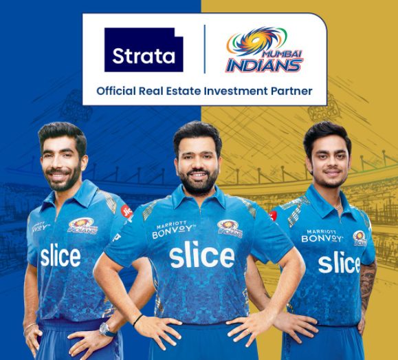 <strong>Leading proptech firm Strata signs up as official partners for Mumbai Indians</strong> decoding=