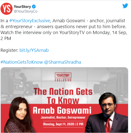 In a #YourStoryExclusive, Arnab Goswami – anchor, journalist & entrepreneur – answers questions decoding=