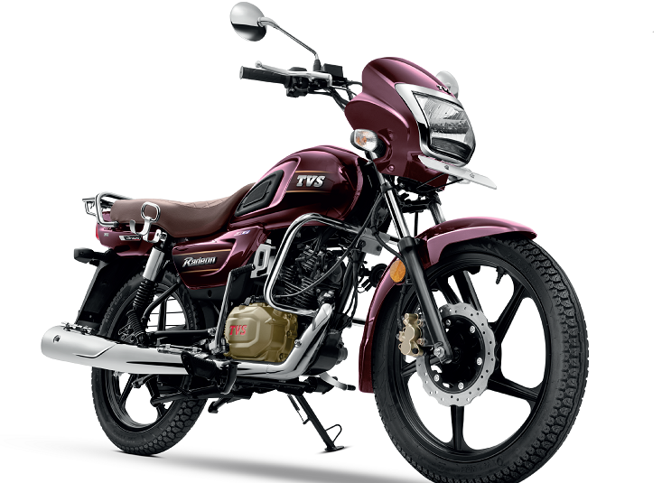 TVS Radeon commemorates 3 Lakh sales milestone with the introduction of two new festive colours decoding=
