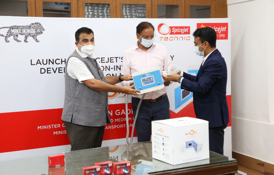 SpiceJet introduces ingeniously developed, non-invasive, portable ventilators in its fight against COVID-19 decoding=