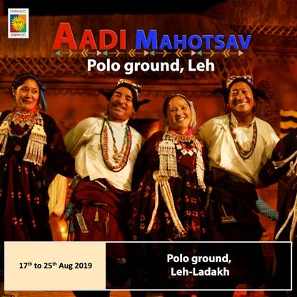 “Aadi Mahotsav” Begins at Leh-Ladakh Today decoding=