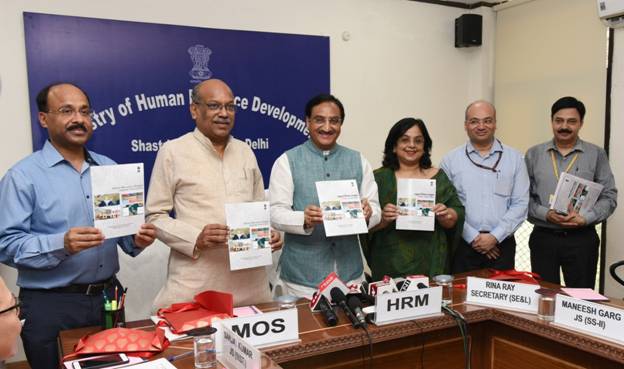 Union HRD Minister launches Integrated Online junction for School Education ‘Shagun’ decoding=
