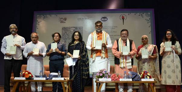 Union Minister of State Prahlad Singh Patel launches the book ‘the Diary of Manu Gandhi’ decoding=