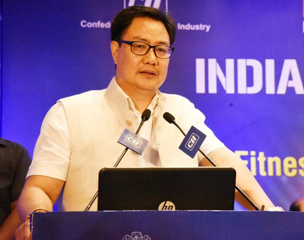 Shri Kiren Rijiju  invites business and industry leaders in making India a fit nation decoding=