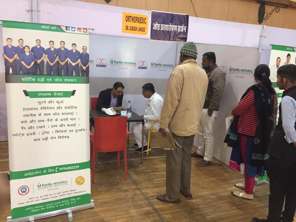 ‘Mega Health Camp’ offered Free Medical Services to over 550 people in Jodhpur decoding=