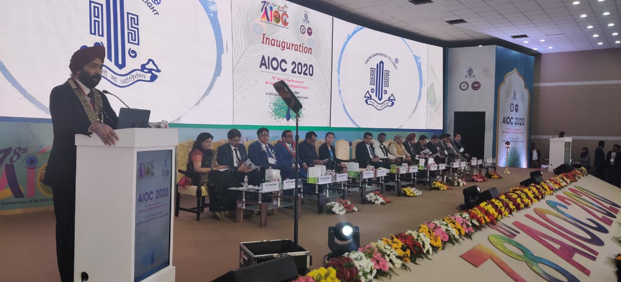 Need to focus on ophthalmic betterment in India, to reduce preventable blindness – AIOC 2020 decoding=