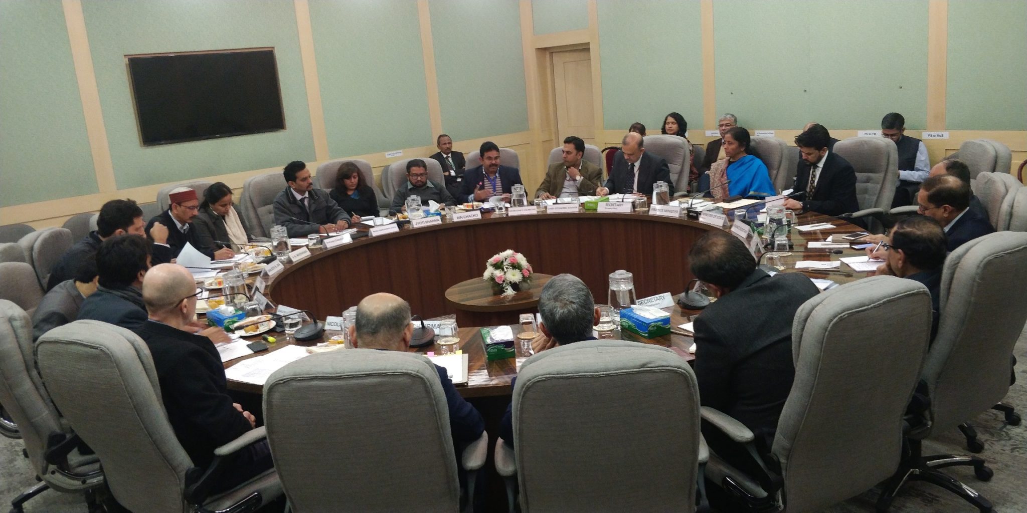 FM holds Pre-Budget Consultation with representatives from Water and Sanitation sectors decoding=