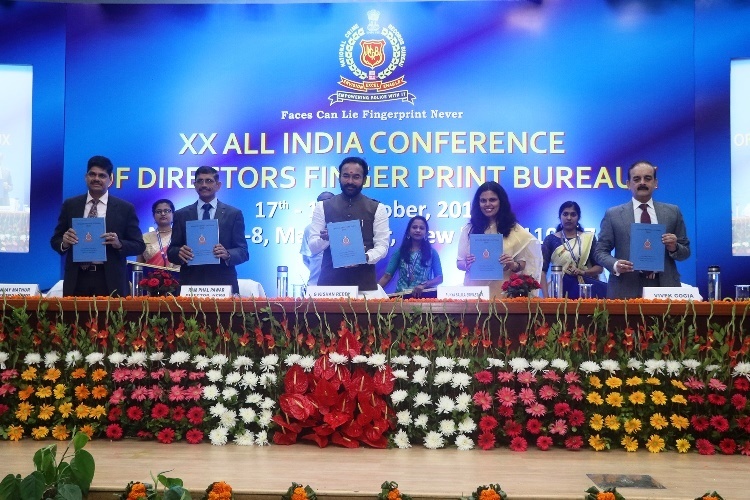 Shri G Kishan Reddy inaugurates 20th All India Conference of Directors of Fingerprint Bureaus decoding=