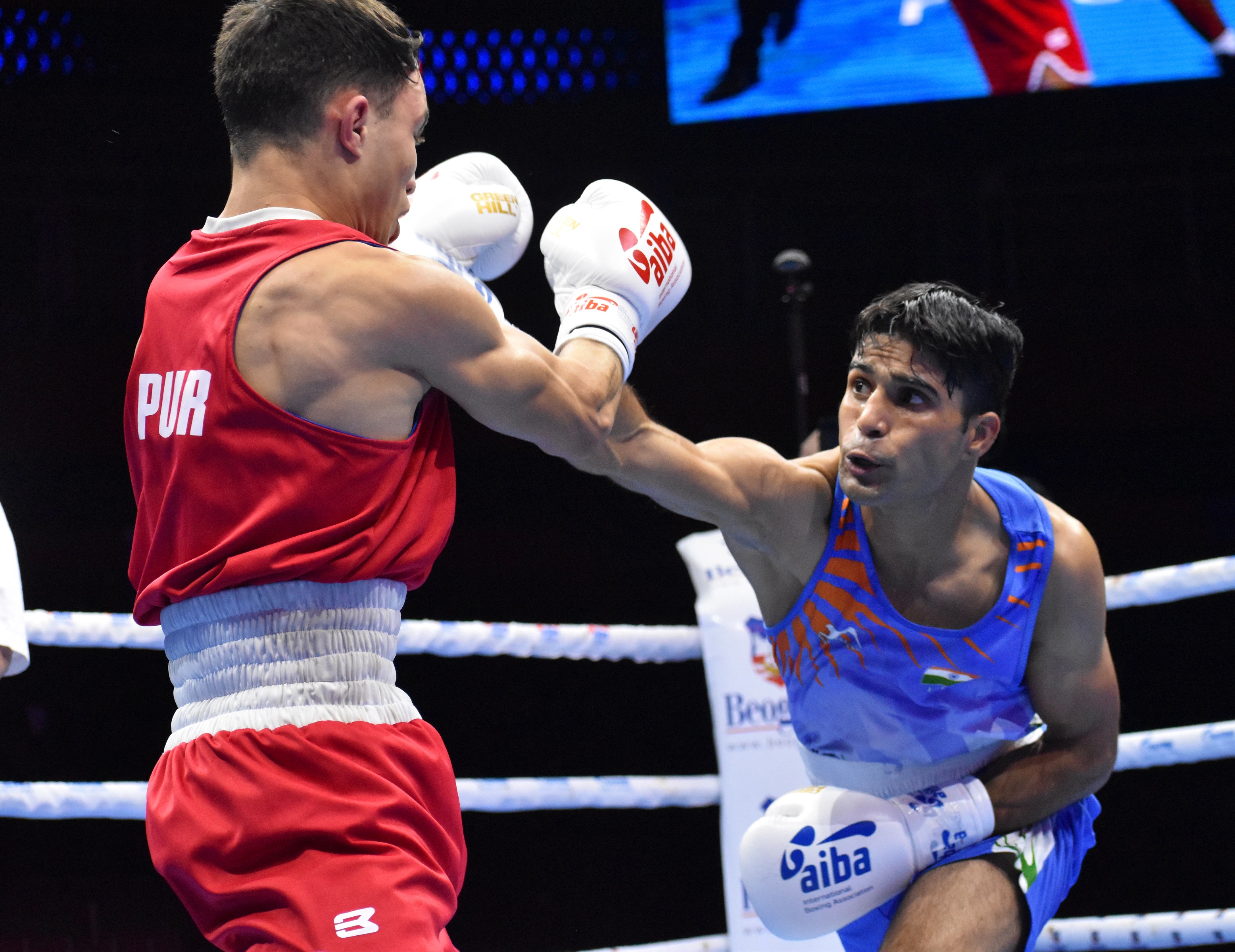 Akash Kumar enters quarter-finals at the 2021 AIBA Men’s World Boxing Championships decoding=