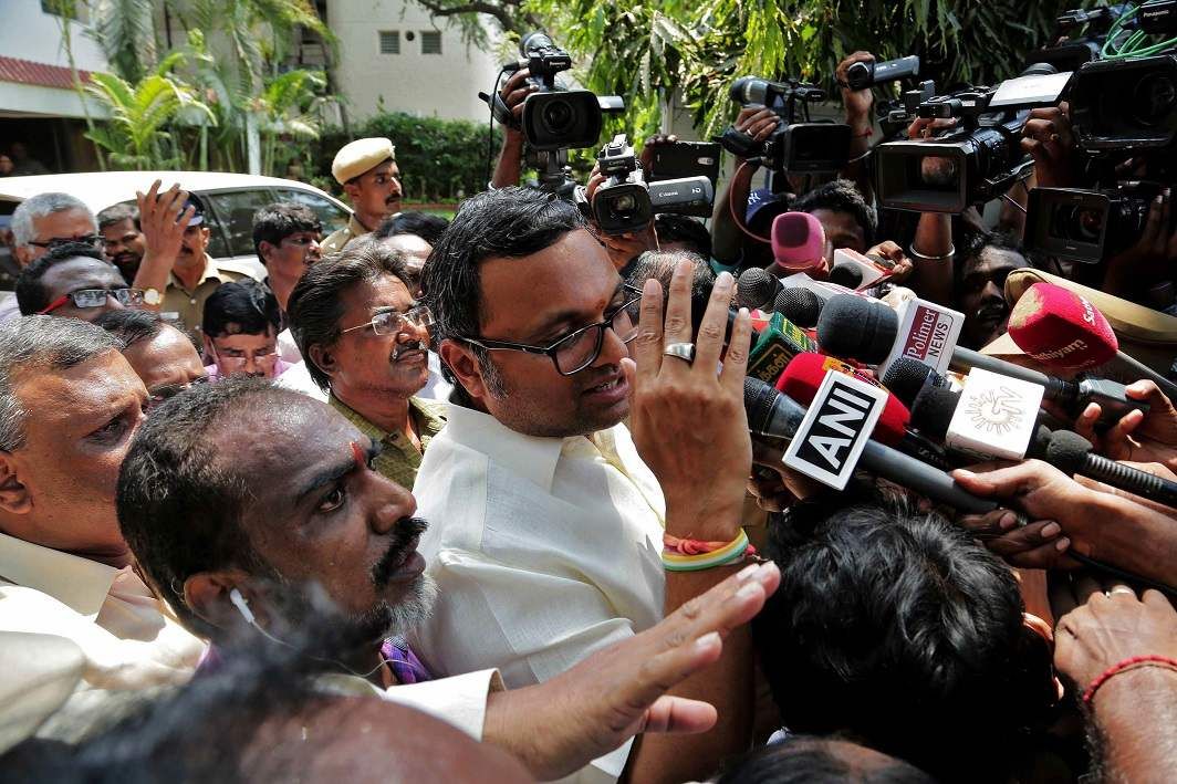 SC refuses to release Rs 10 cr deposited by Karti Chidambaram decoding=