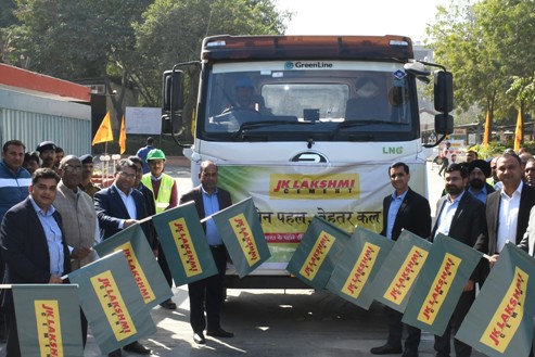 JK Lakshmi Cement becomes India’s first cement company to deploy Green LNG trucks for transportation decoding=