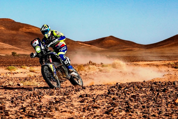 sherco-tvs-rally-factory-team-continues-its-strong-performance-at-stage-2-of-the-panafrica-rally-2019