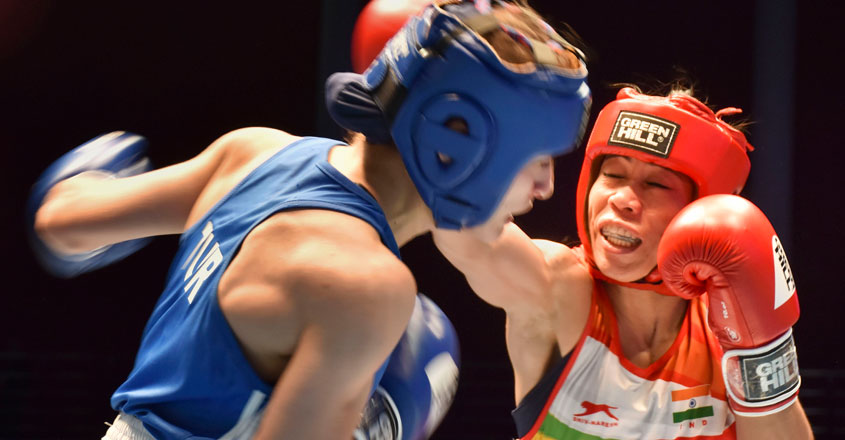 MC Mary Kom settles for bronze in World Women’s Boxing Championships decoding=
