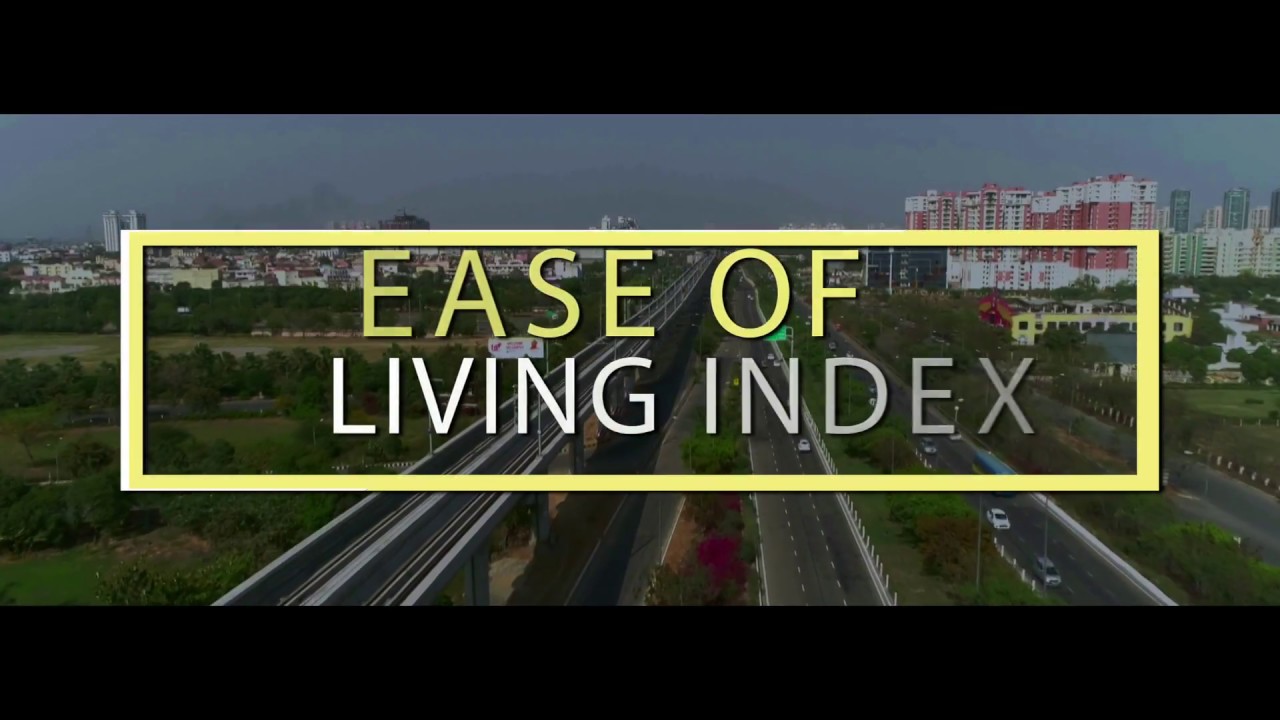 Ease of Living Index and Municipal Performance Index 2019 Launched decoding=