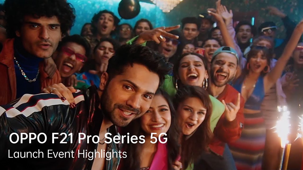 <strong>OPPO launches its #FlauntYourBest digital campaignwith Varun Dhawan to promote its new F21 Pro series</strong> decoding=