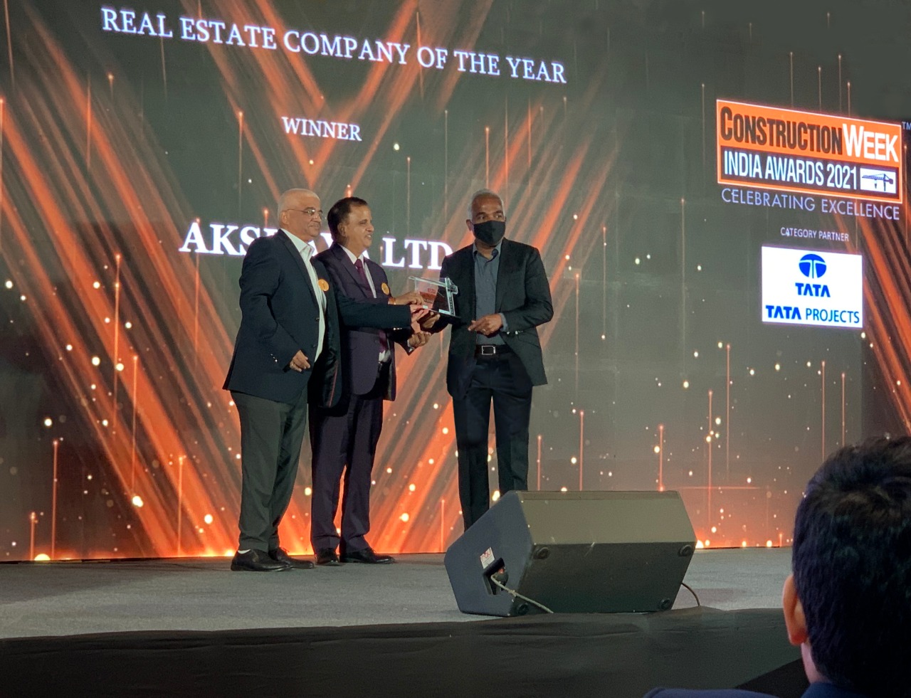Akshaya Pvt Ltd recognized as the Real Estate Company of the year 2021 decoding=