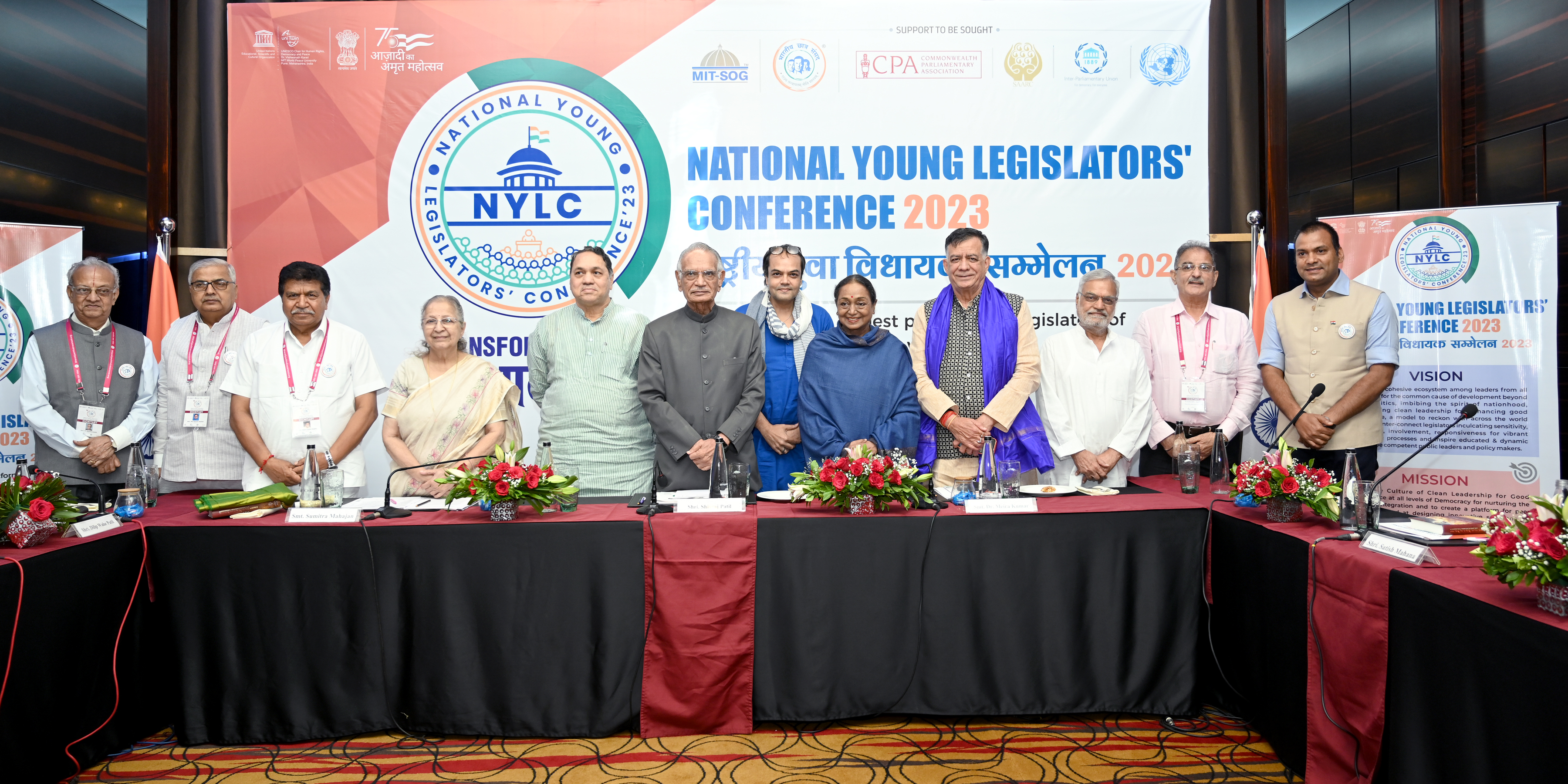 Veteran leaders gather for creation of National Young Legislators’ Conference  decoding=