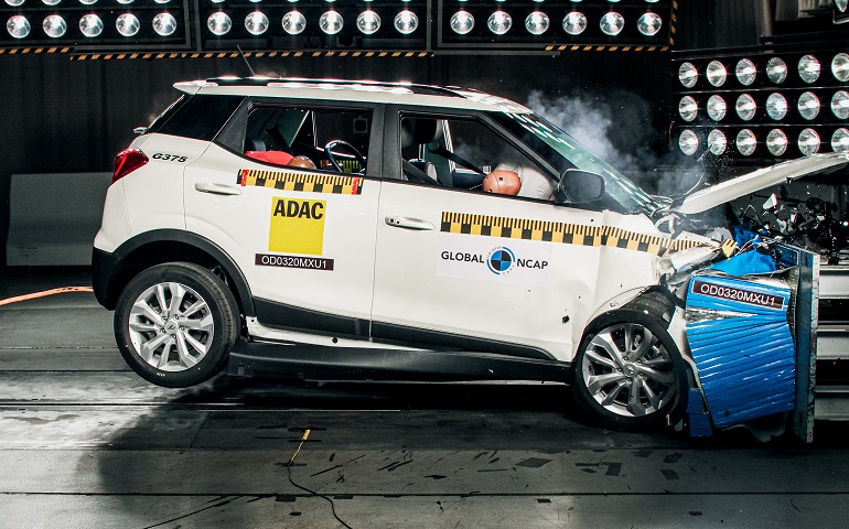 Mahindra XUV300 recognised by Global NCAP as the safest vehicle on Indian roads in the last 6 years decoding=