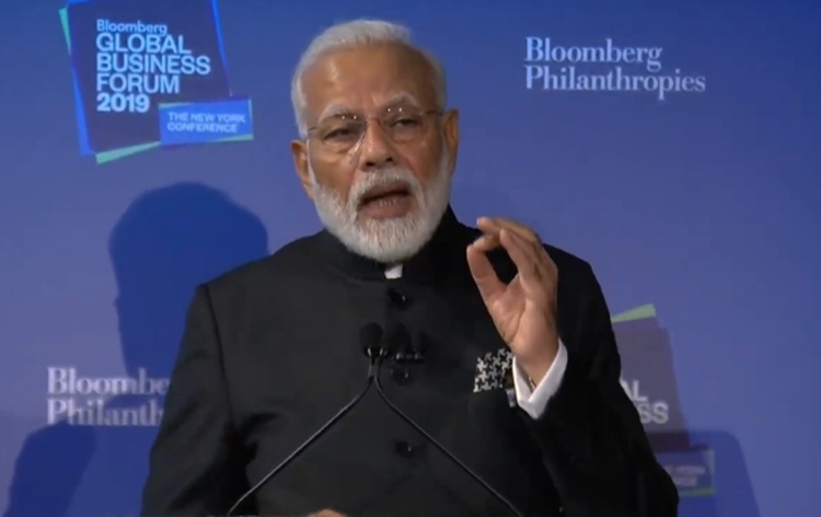 PM delivers the keynote address at Bloomberg Global Business Forum decoding=