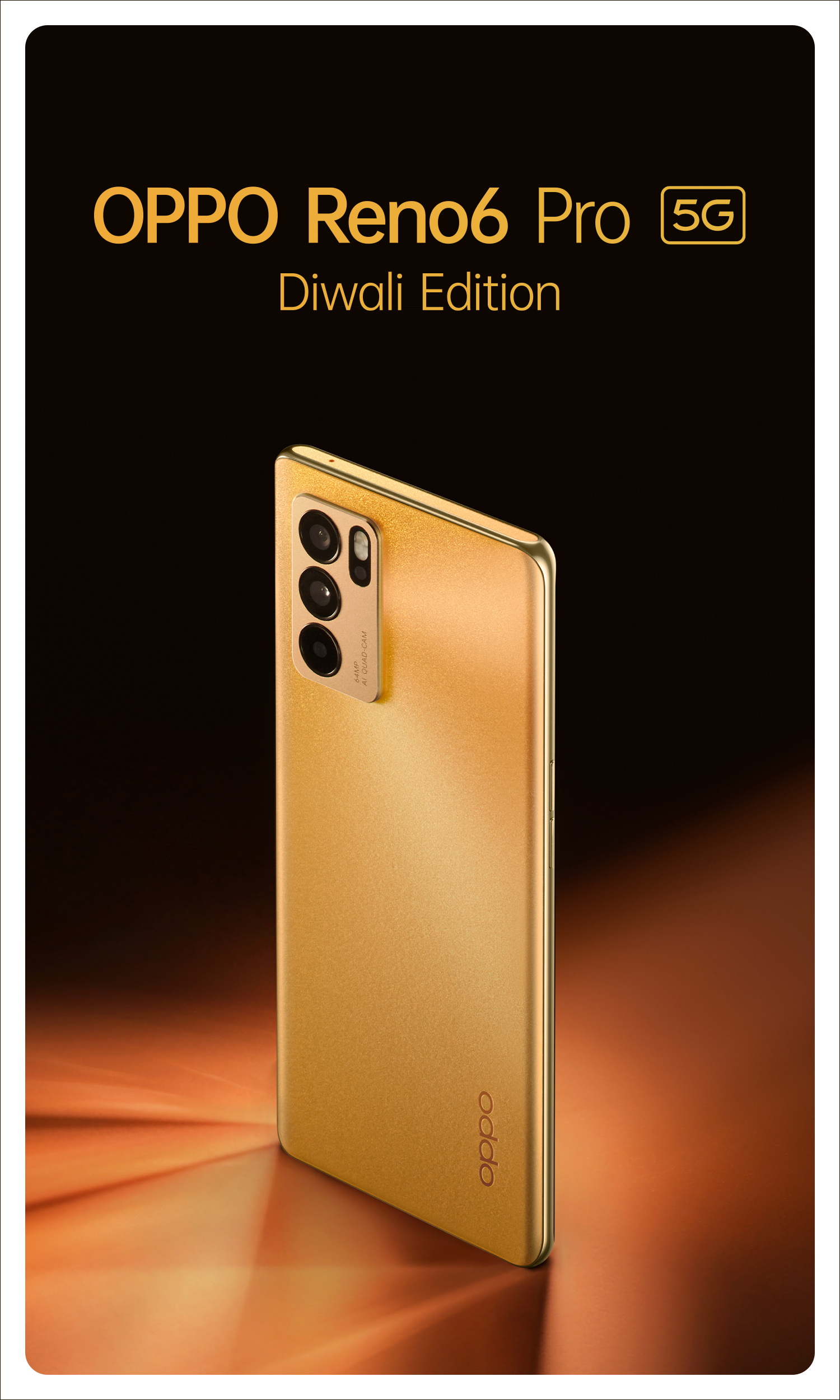 OPPO India welcomes the Festive Season with special-edition launches of OPPO Reno6 Pro 5G Diwali edition,OPPO F19s and OPPO Enco Buds Blue decoding=