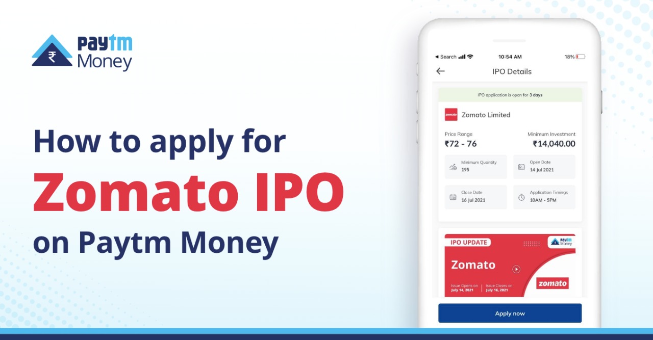 Zomato IPO: How to apply through Paytm Money decoding=